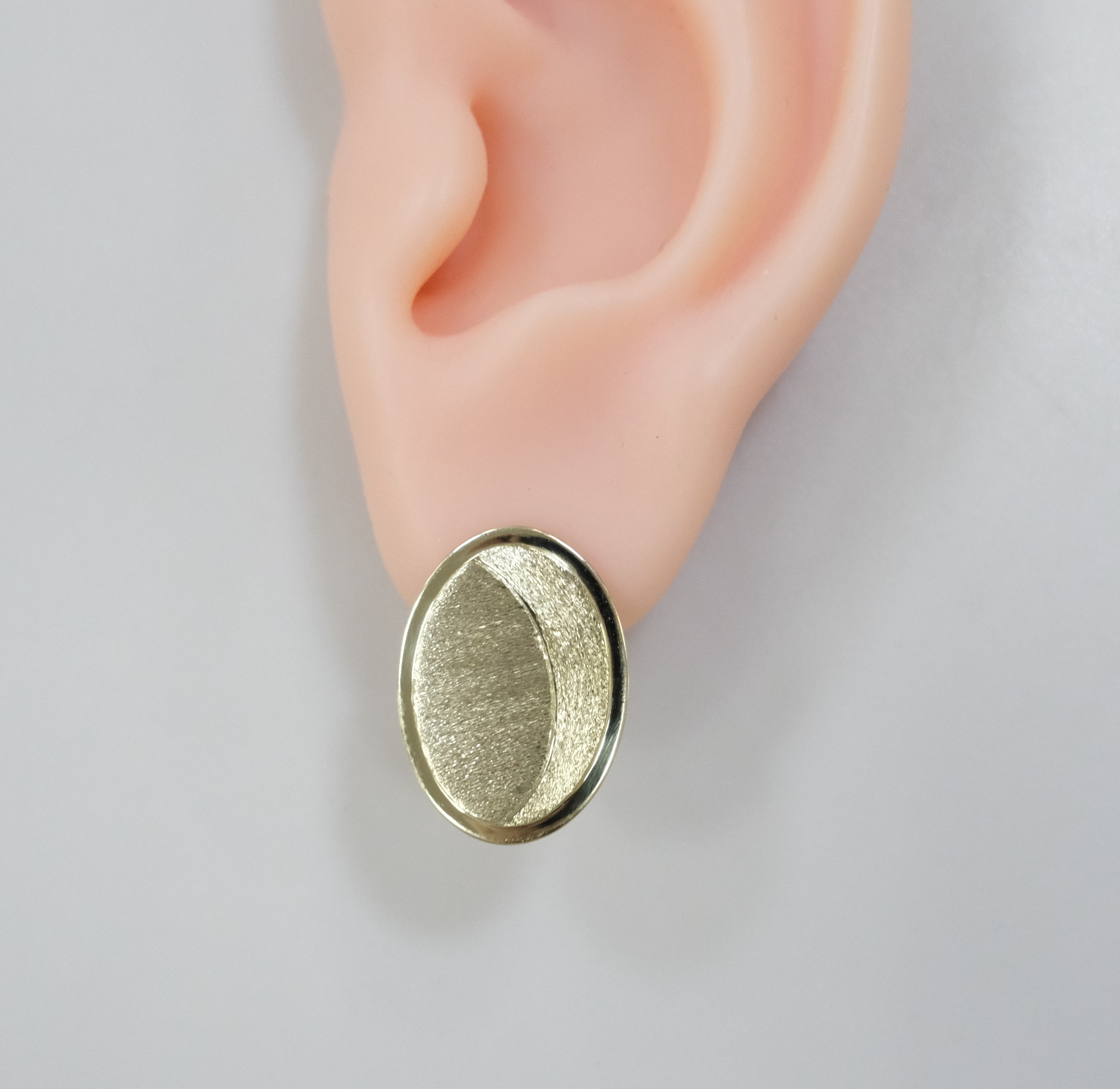 Серьги из желтого золота